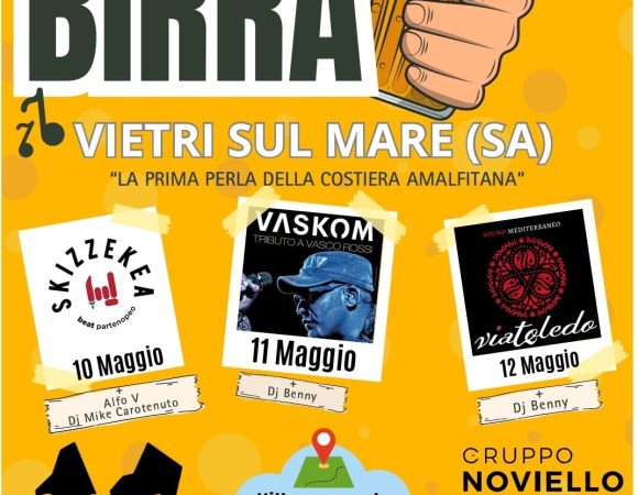 1st Beer Festival in Vietri sul Mare: a weekend not to be missed!